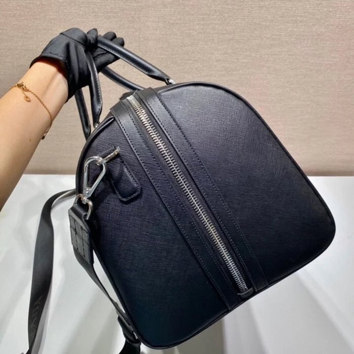 PRADA 2VC018 サフィアーノレザートラベルバッグ サイズ:50x27.5x25cm