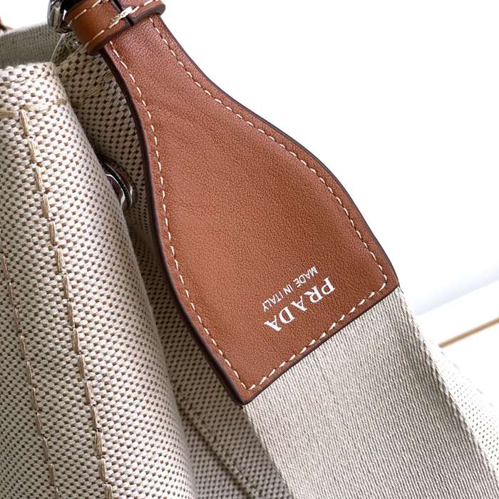 PRADA 2VG131 キャンバストート 斜め掛け サイズ:43x30x20cm