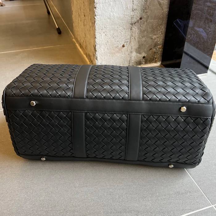 BOTTEGA VENETA BV 650066 編みトラベルバッグ サイズ:50x27x24cm