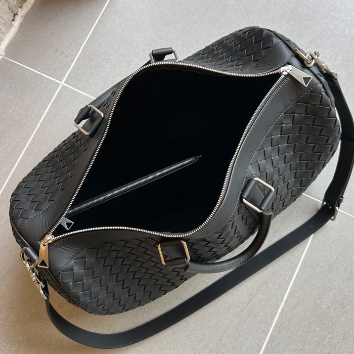 BOTTEGA VENETA BV 650066 編みトラベルバッグ サイズ:50x27x24cm