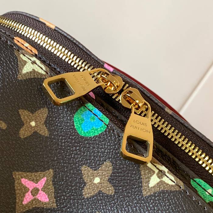 LOUIS VUITTON M24858 ラッシュ ウエストバッグ 黒マルチ サイズ:30x15cm