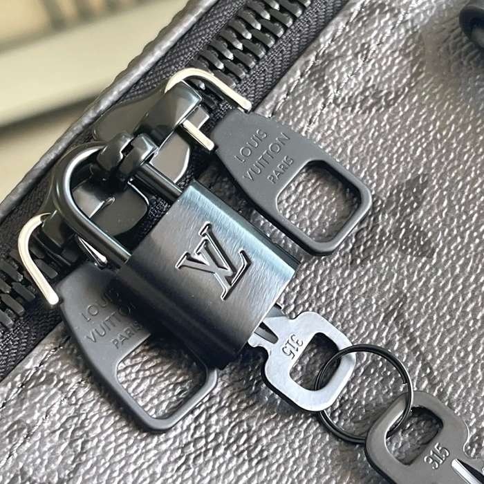 LOUIS VUITTON M28405 イタリアA級レザートラベルバッグ サイズ:55x31x26cm