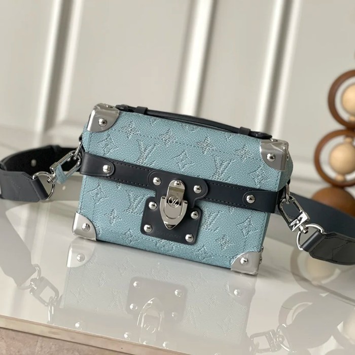 LOUIS VUITTON M15035 ソウルトランク ハンドバッグ サイズ:19x15cm