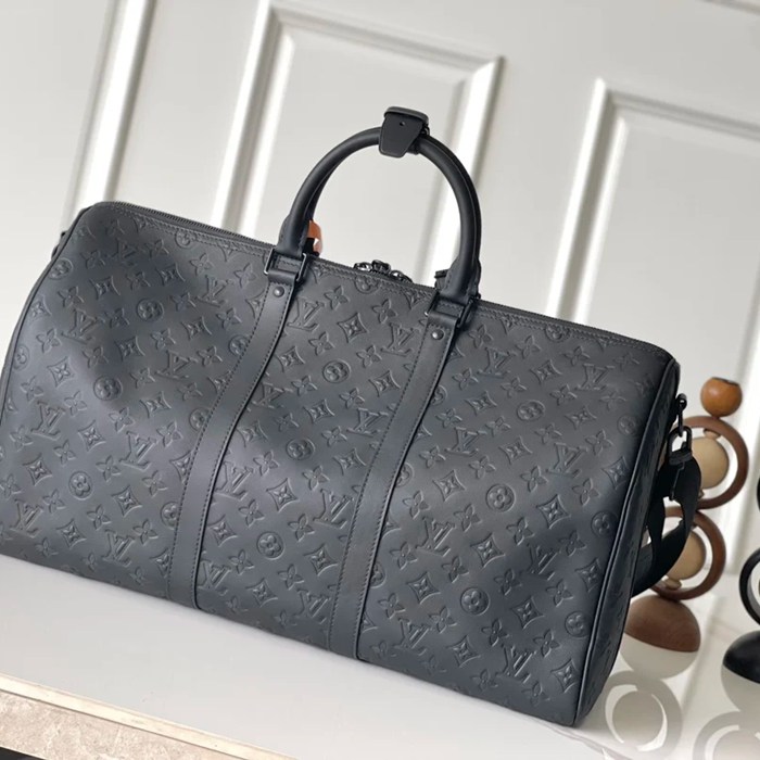 LOUIS VUITTON M44810 キープオール50 トラベルバッグ サイズ:50x29x23cm