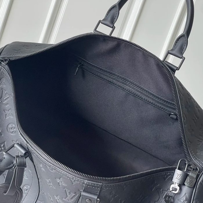 LOUIS VUITTON M44810 キープオール50 トラベルバッグ サイズ:50x29x23cm
