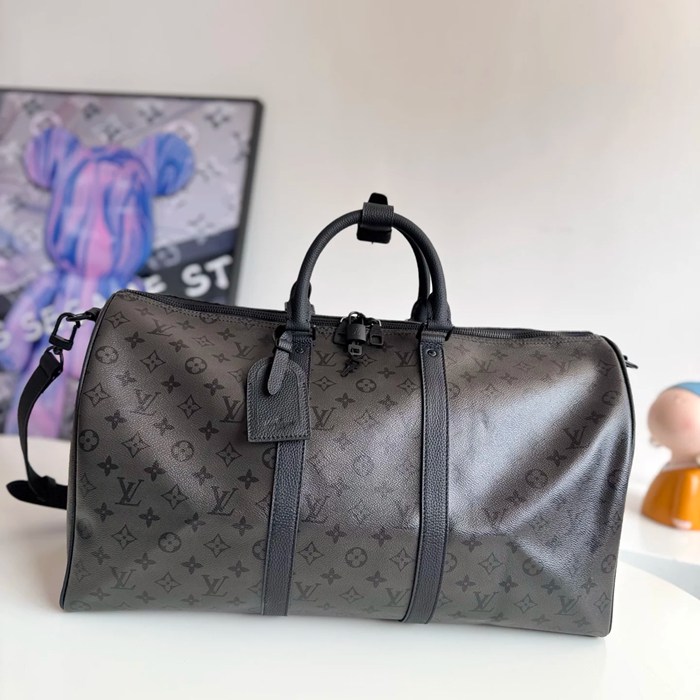 LOUIS VUITTON M28404 コーティングキャンバストラベルバッグ キープオール サイズ:50x29x23cm LOUIS VUITTON M28404 コーティングキャンバストラベルバッグ キープオール サイズ:50x29x23cm