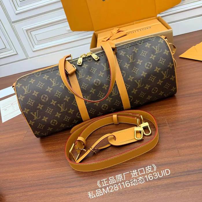 LOUIS VUITTON M28116 菱形生地トラベルバッグ サイズ:46x22x17cm