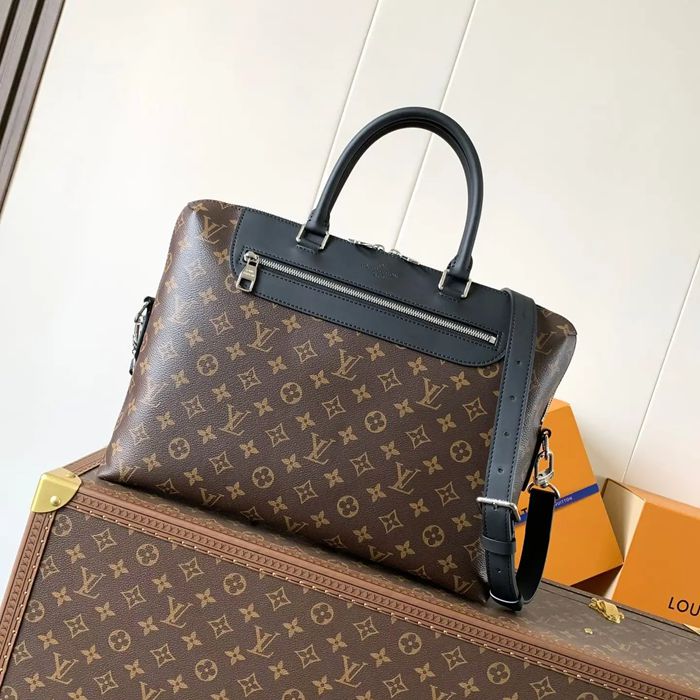 LOUIS VUITTON M54019 キャンバスブリーフケース ポートドキュメント サイズ:37x28cm