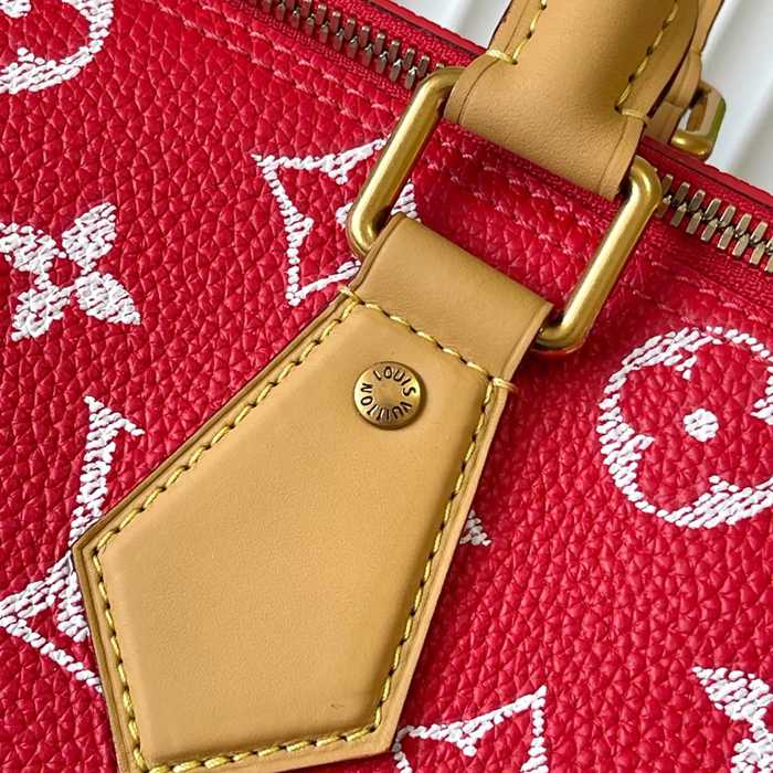 LOUIS VUITTON M24420 スピーディーP9 オールレザーまくらバッグ サイズ:40x26x23cm