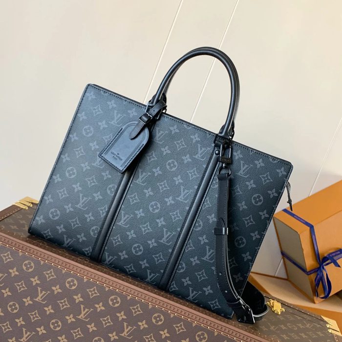 LOUIS VUITTON M45265 モノグラムブリーフケース サックプラ サイズ:39x31x8.5cm