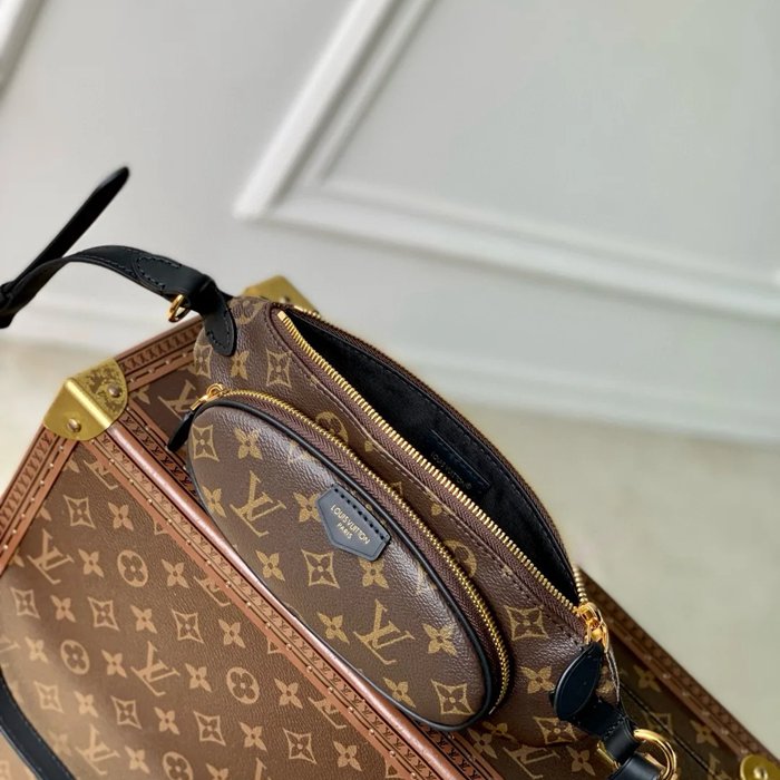 LOUIS VUITTON M14806 コーティングキャンバスウエストバッグ キープイット サイズ:29x12cm