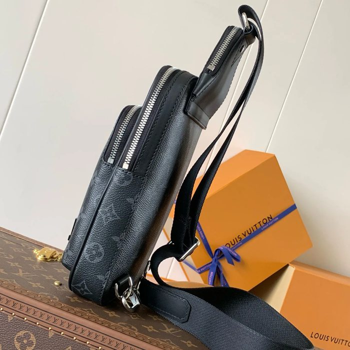 LOUIS VUITTON M47137 小ショルダー アベニュー 黒花 サイズ:33x16x5.7cm