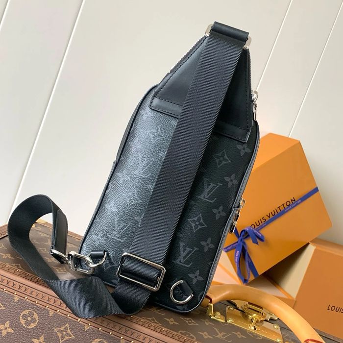 LOUIS VUITTON M47137 小ショルダー アベニュー 黒花 サイズ:33x16x5.7cm
