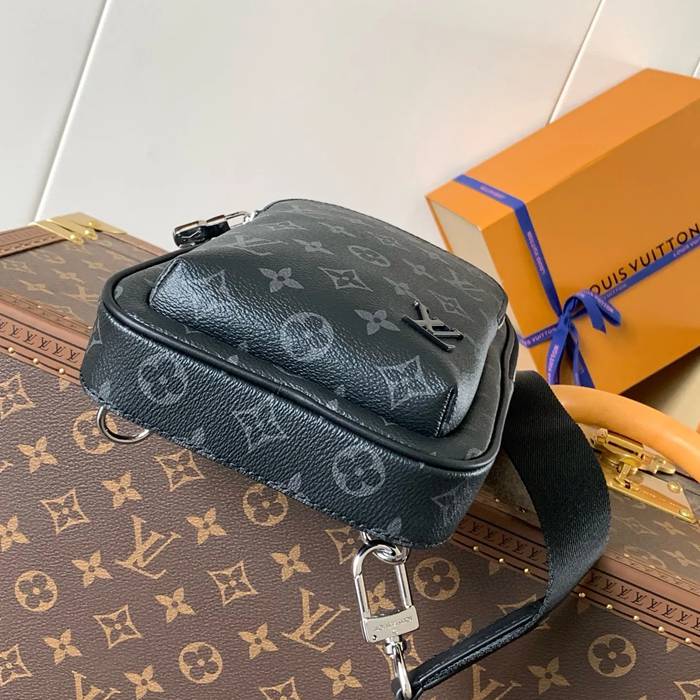 LOUIS VUITTON M47137 小ショルダー アベニュー 黒花 サイズ:33x16x5.7cm