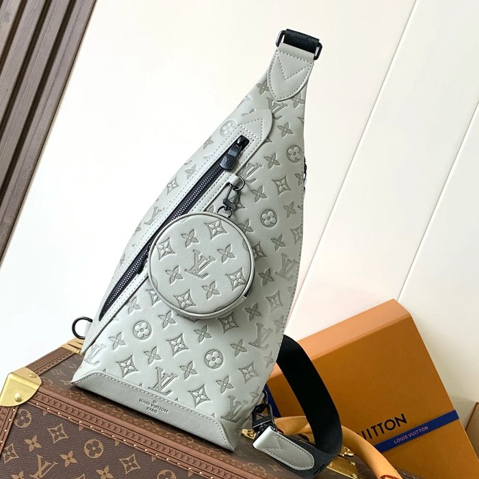 LOUIS VUITTON M14916 小ショルダー デュオ オールレザープレス サイズ:42x20cm