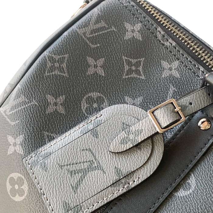 LOUIS VUITTON M46655 キープオール35 黒花 サイズ:34x21x16cm