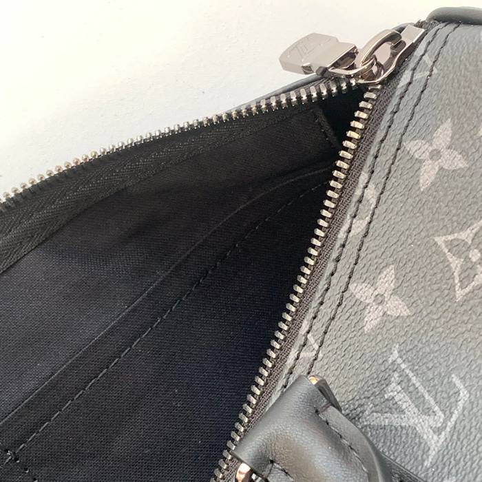 LOUIS VUITTON M46655 キープオール35 黒花 サイズ:34x21x16cm