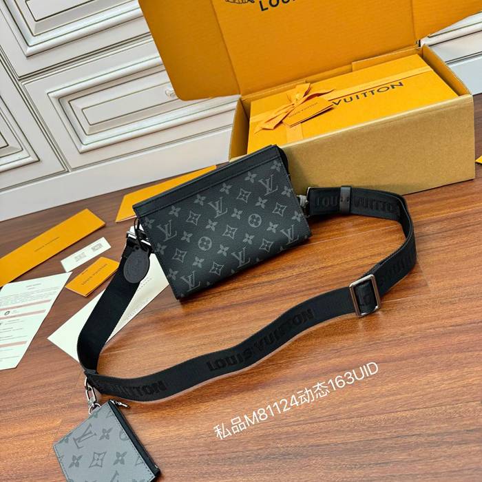LOUIS VUITTON M81124 菱形生地斜め掛け ギフトバッグ サイズ:22x14.5x4.5cm