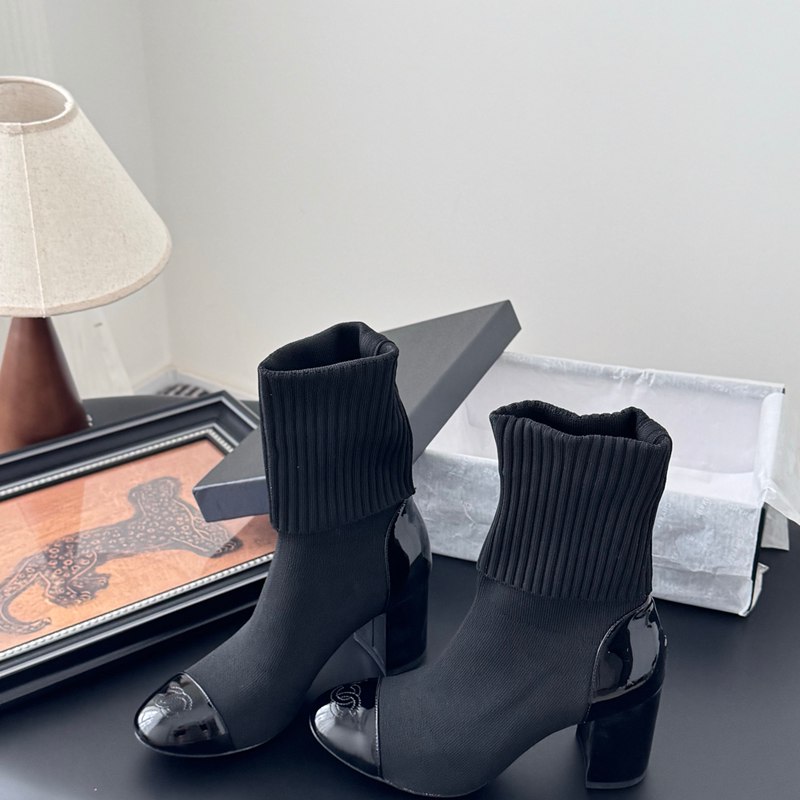 【CHANEL】25Kブーツレディース