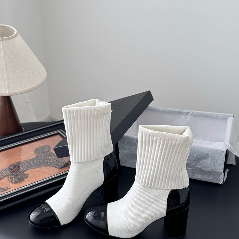 【CHANEL】25Kブーツレディース