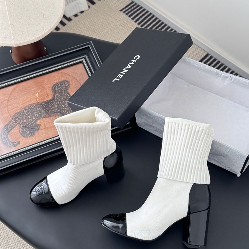 【CHANEL】25Kブーツレディース