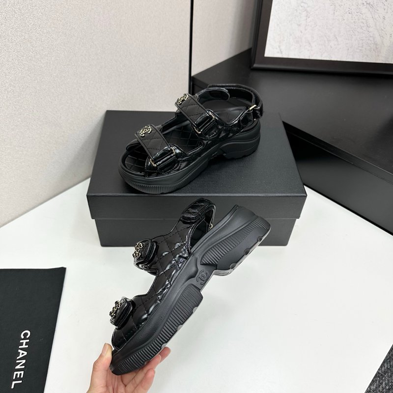 【CHANEL】2026春夏サンダルレディース