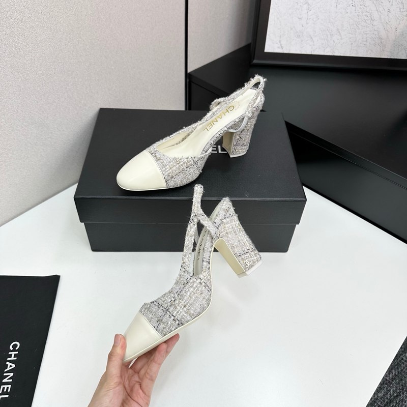 【CHANEL】スリングバックレディース