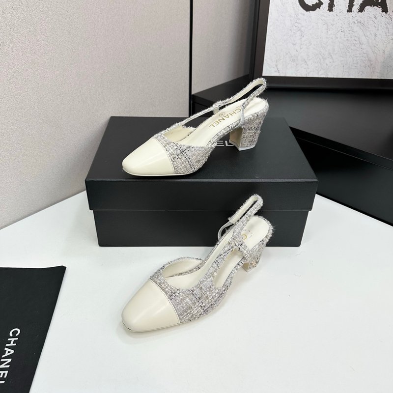 【CHANEL】スリングバックレディース