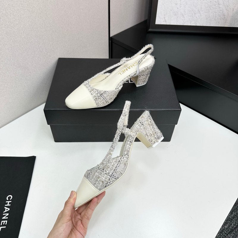 【CHANEL】スリングバックレディース