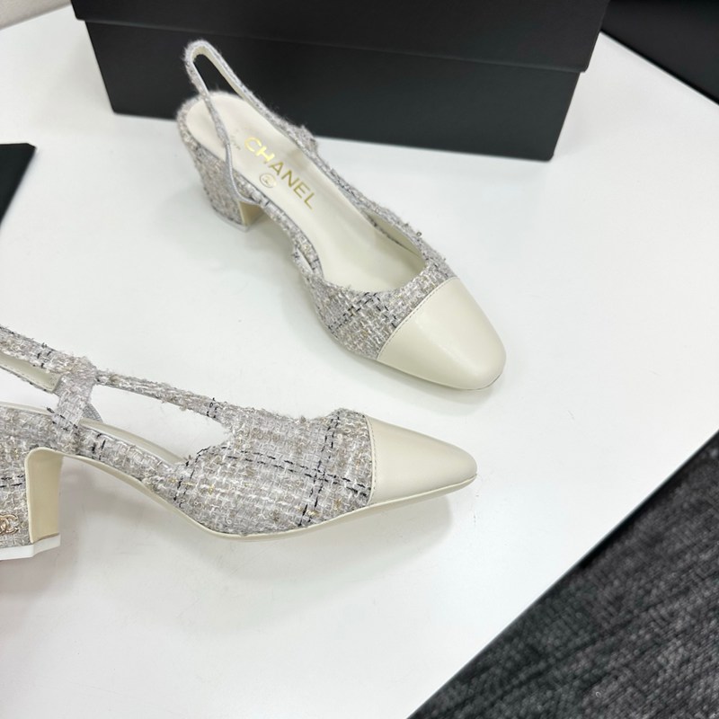 【CHANEL】スリングバックレディース