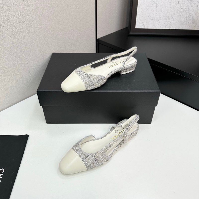 【CHANEL】スリングバックレディース