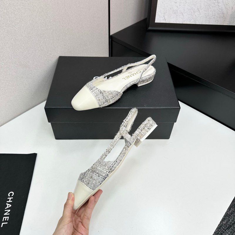 【CHANEL】スリングバックレディース