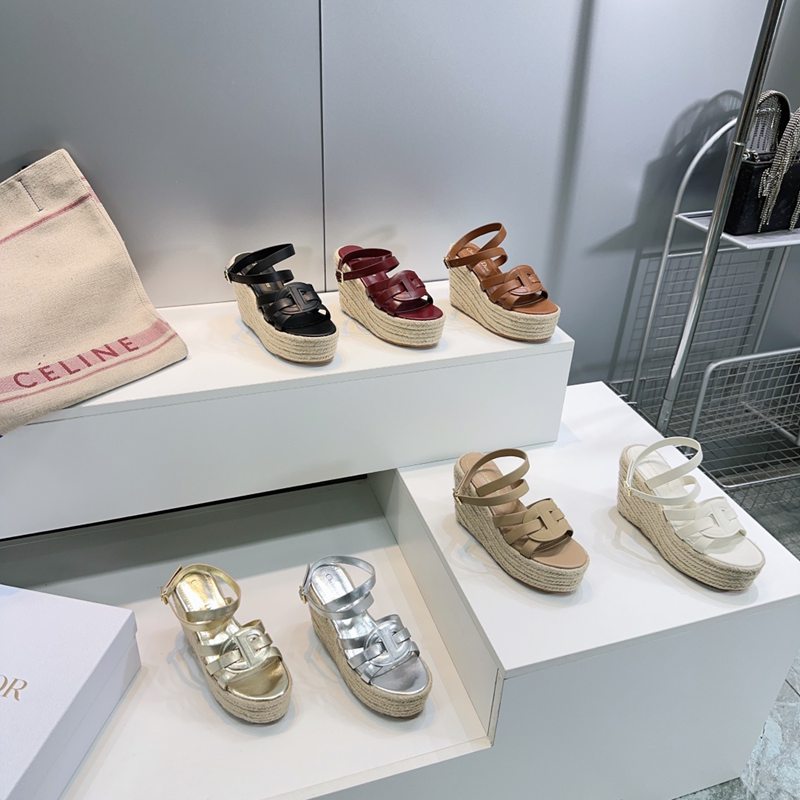 【DIOR】25春夏新作Dクラブサンダルレディース