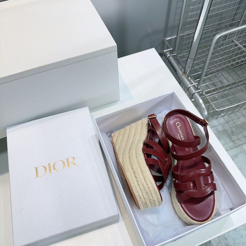 【DIOR】25春夏新作Dクラブサンダルレディース