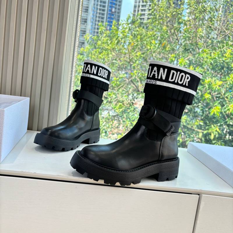 【DIOR】2026秋冬ロングブーツライダースブーツレディース