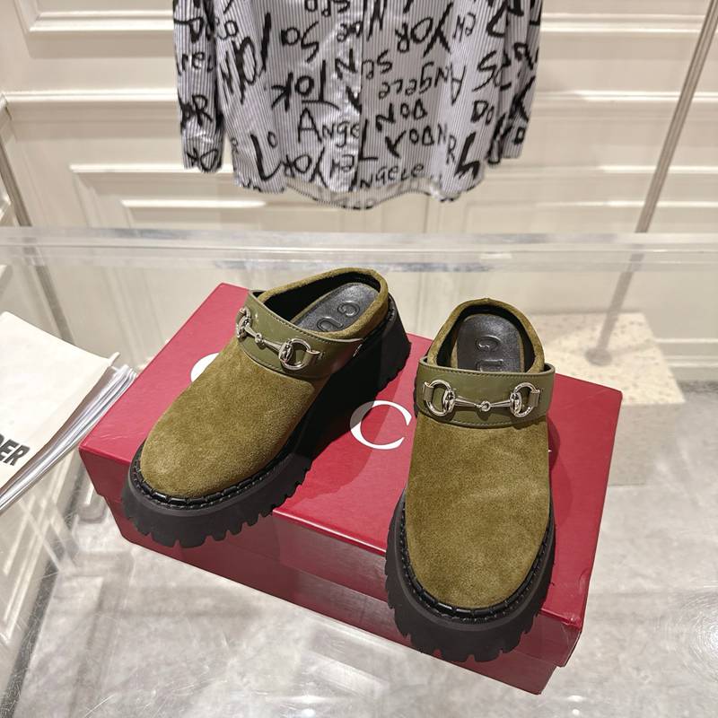 【GUCCI】ミュールスリッポンレディース