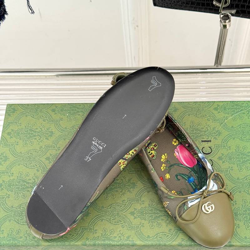 【GUCCI】バレエシューズレディース