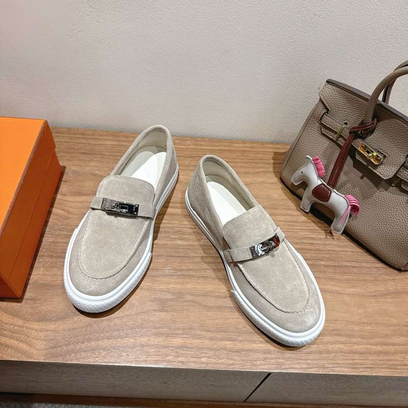 【HERMES】25新作スリッポンレザースリッポンメンズレディース