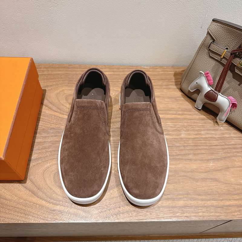 【HERMES】25新作スリッポンレザースリッポンメンズレディース