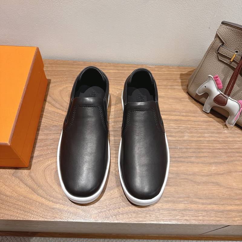 【HERMES】25新作スリッポンレザースリッポンメンズレディース 【HERMES】25新作スリッポンレザースリッポンメンズレディース
