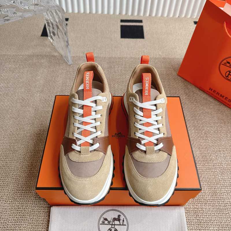 【HERMES】スニーカーレザースニーカーメンズ 【HERMES】スニーカーレザースニーカーメンズ