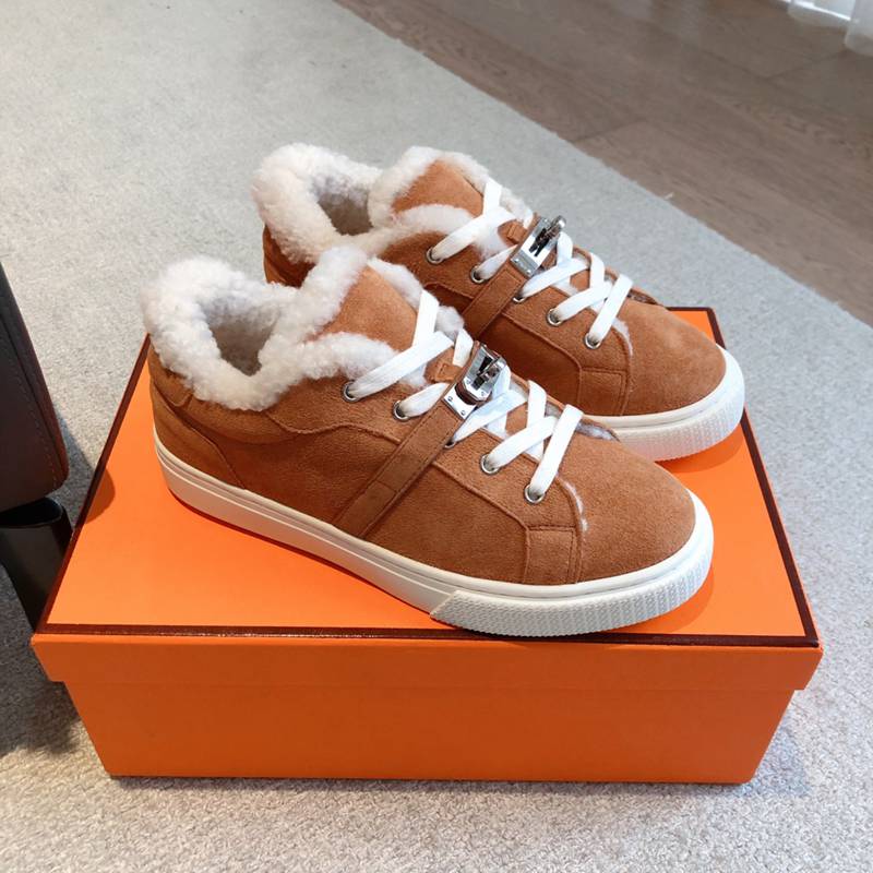 【HERMES】25SS早春新作ブーツウールブーツメンズレディース