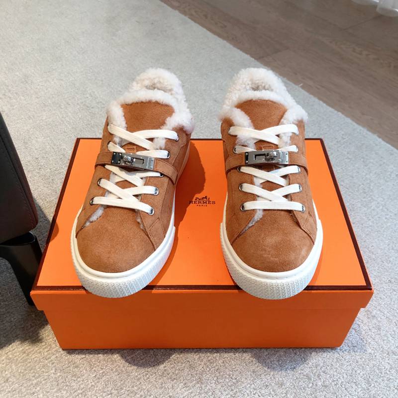 【HERMES】25SS早春新作ブーツウールブーツメンズレディース