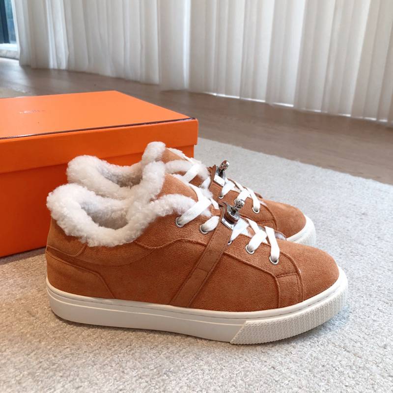 【HERMES】25SS早春新作ブーツウールブーツメンズレディース