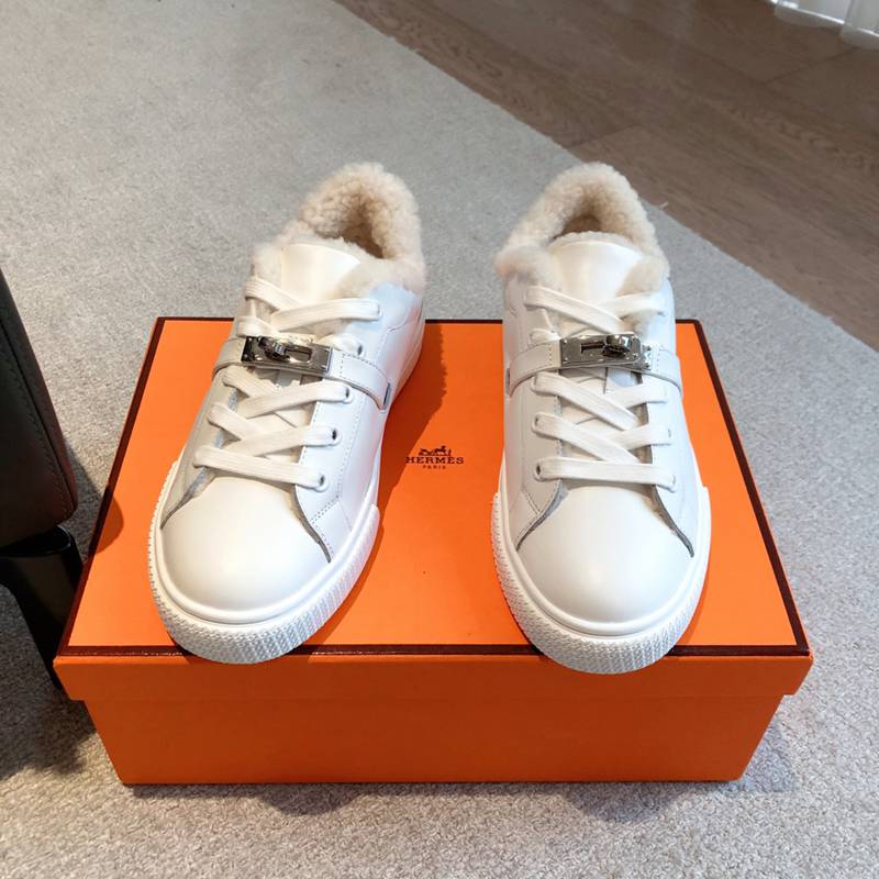 【HERMES】25SS早春新作ブーツウールブーツメンズレディース