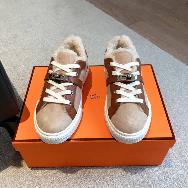 【HERMES】25SS早春新作ブーツウールブーツメンズレディース