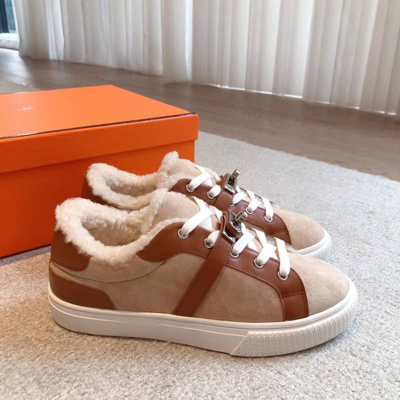 【HERMES】25SS早春新作ブーツウールブーツメンズレディース