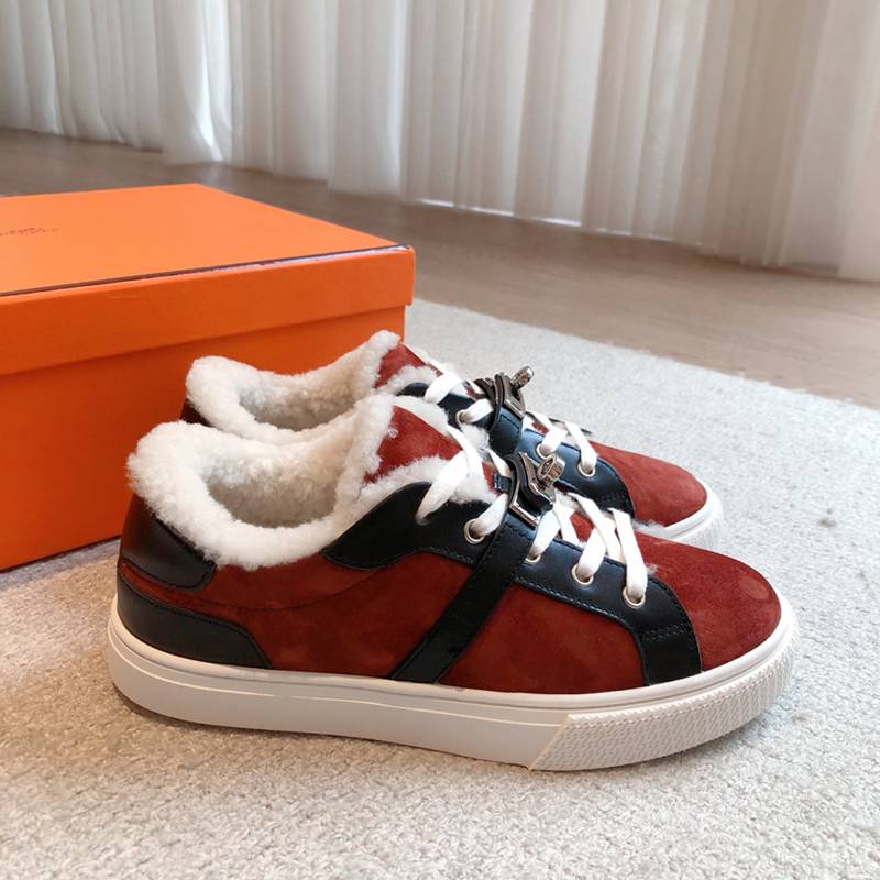 【HERMES】25SS早春新作ブーツウールブーツメンズレディース