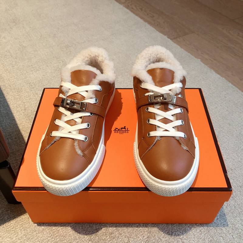 【HERMES】25SS早春新作ブーツウールブーツメンズレディース