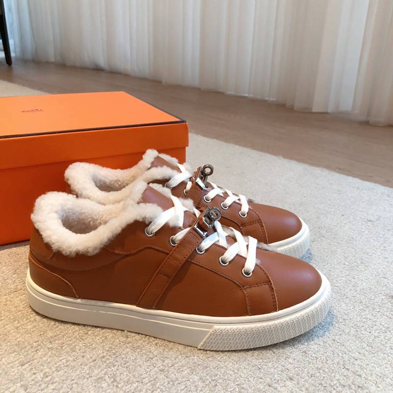 【HERMES】25SS早春新作ブーツウールブーツメンズレディース